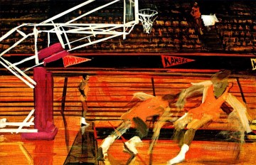 baloncesto 21 impresionistas Pinturas al óleo
